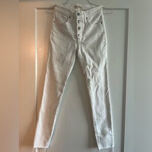 White Madewell jeans